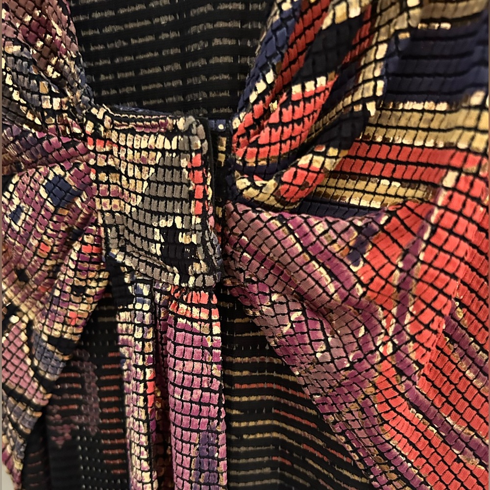 Vintage Janine Italy Sequin Dress Medium Rachel Zoe! - Picture 4 of 8